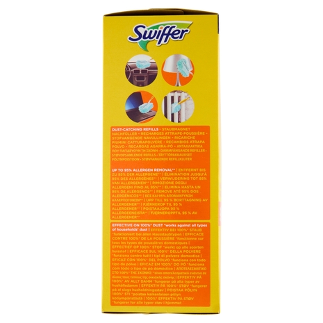 Swiffer Duster Cattura Polvere - Ricarica 9 Piumini per spolverare